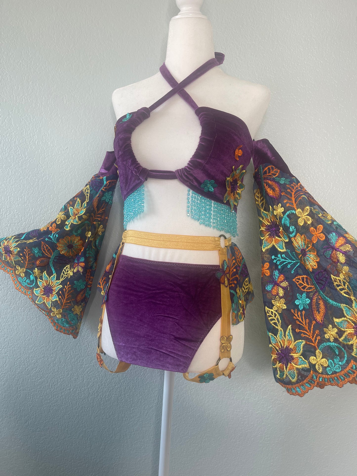 Ready To Ship! Bohemian Garden Purple Set