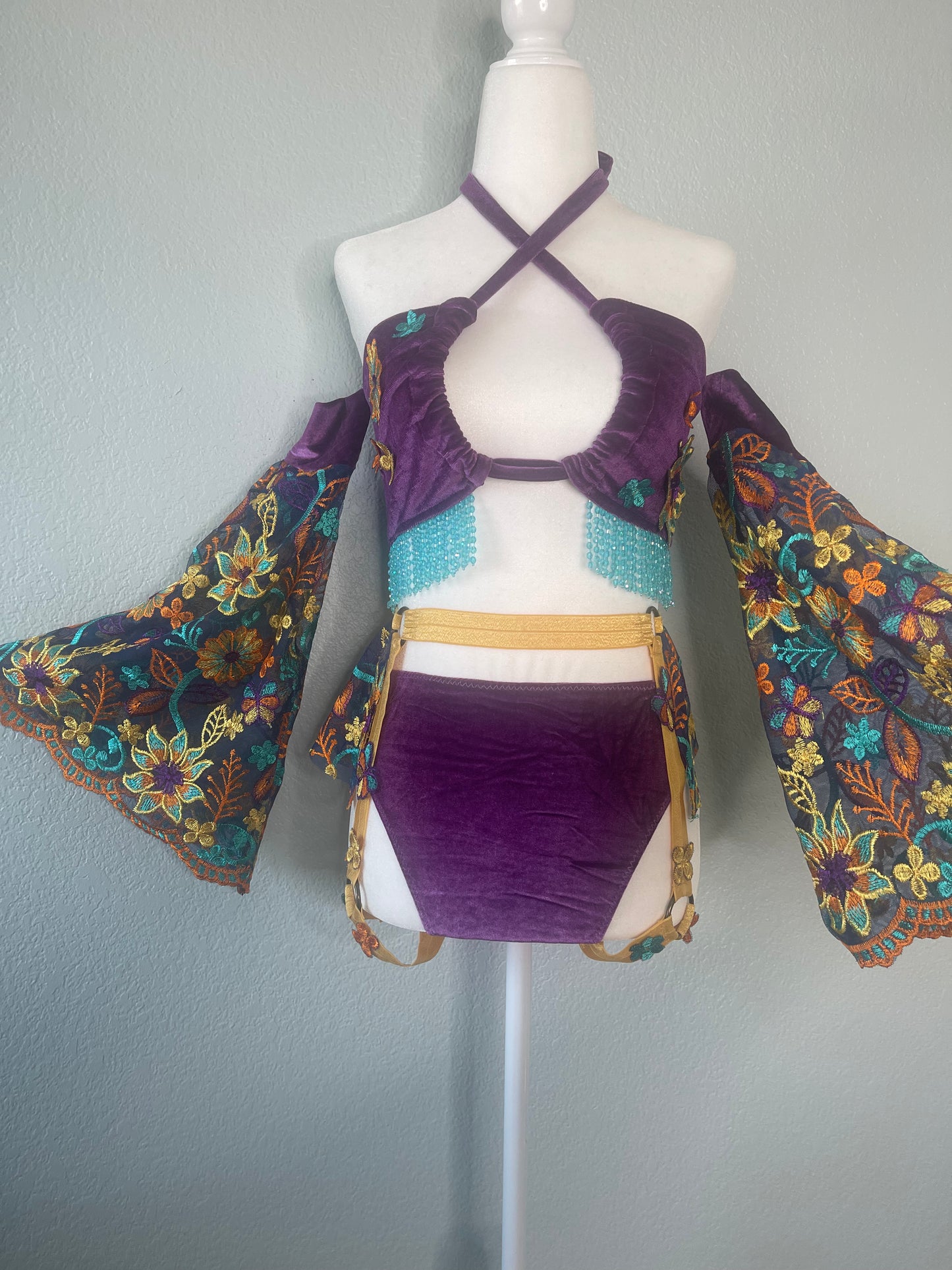 Ready To Ship! Bohemian Garden Purple Set